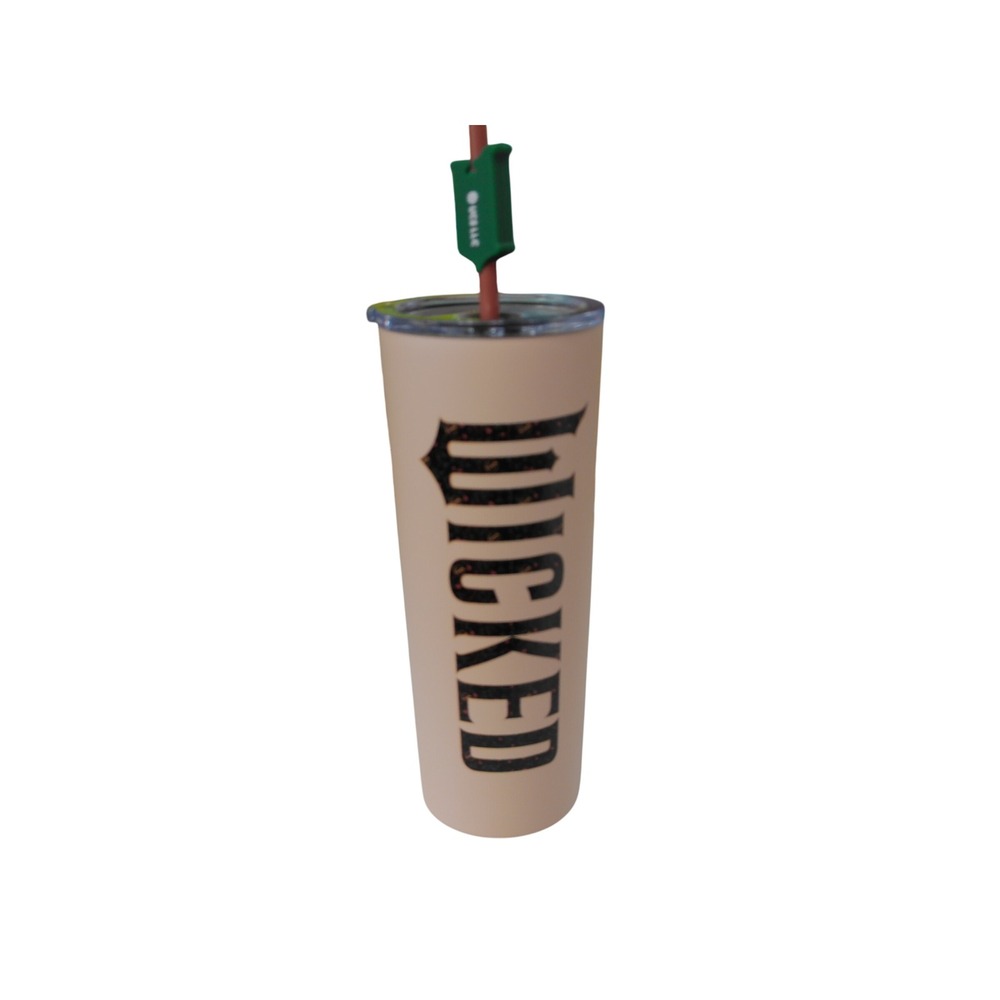 Universal Wicked Movie Glinda Elphaba Tumbler Straw Topper Official 2025 NWT